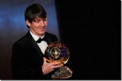 Lio Messi Balon De Oro