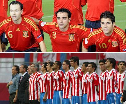 Seleccion Espanya Paraguay