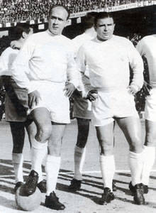 Di Stefano y Puskas