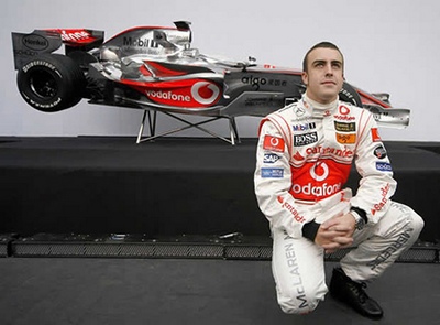 Fernando Alonso McLaren Mercedes