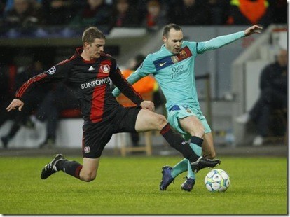 Barcelona y Bayer Leverkusen