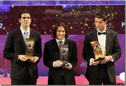 FIFA_World_Player_es_Kaka_segundo_Leo-Messi_y_tercero_Cristiano-Ronaldo