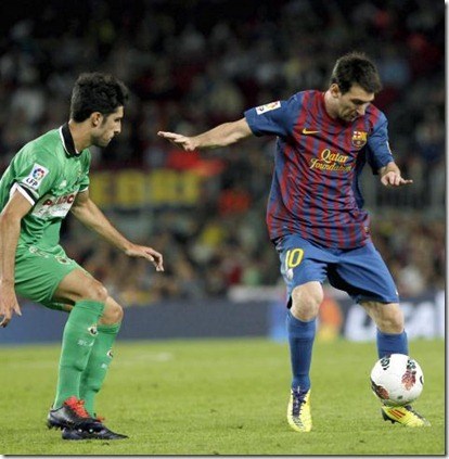 Messi Barcelona Racing