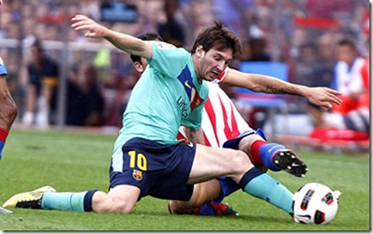 Messi Lesionado