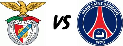 Paris Saint Germain vs Benfica