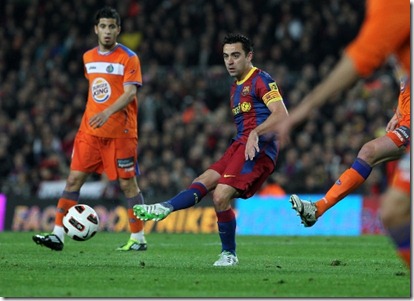 Xavi en Getafe Barcelona